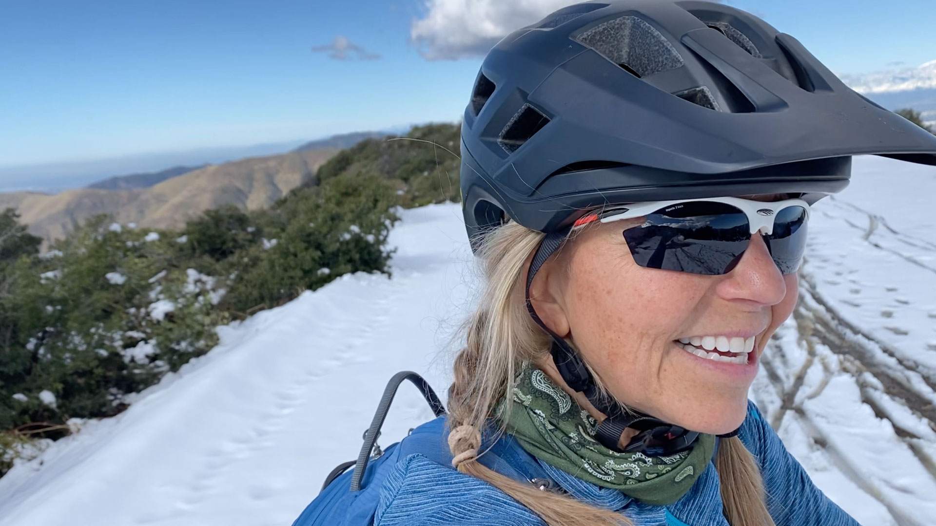 Mountain Biking in Southern California OC Snow – ❄️ 🌴