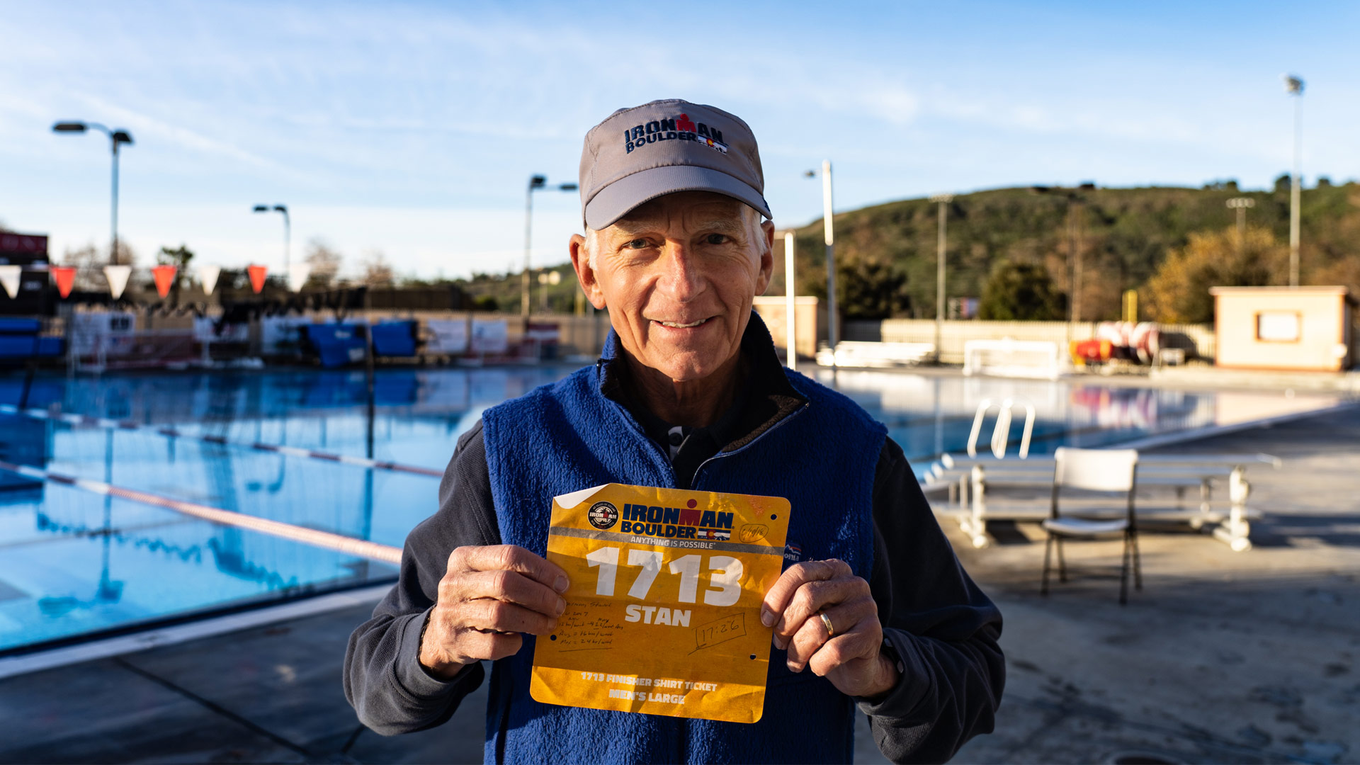78-year-old Triathlete proves age is just a number